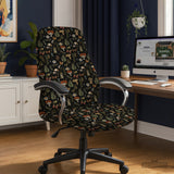 Woodland pattern desk chair cover