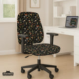 Woodland pattern desk chair cover