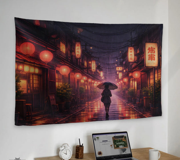 Lofi Anime Street - Deskneko
