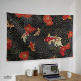 Koi fish wall tapestry
