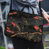 Koi waves laptop sleeve