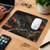 Koi fish art desk mat mousepad