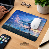 Anime girl landscape