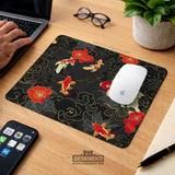 Koi fish desk mat mousepad