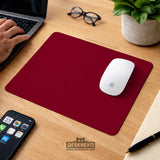 Burgundy desk mat for gaming and office desks | mousepad