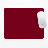 Burgundy desk mat for gaming and office desks | mousepad