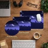 Blue mount fuji desk mat mousepad