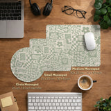 Positive affirmations desk mat mousepad