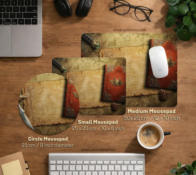 Fantasy map deskmat mousepad,