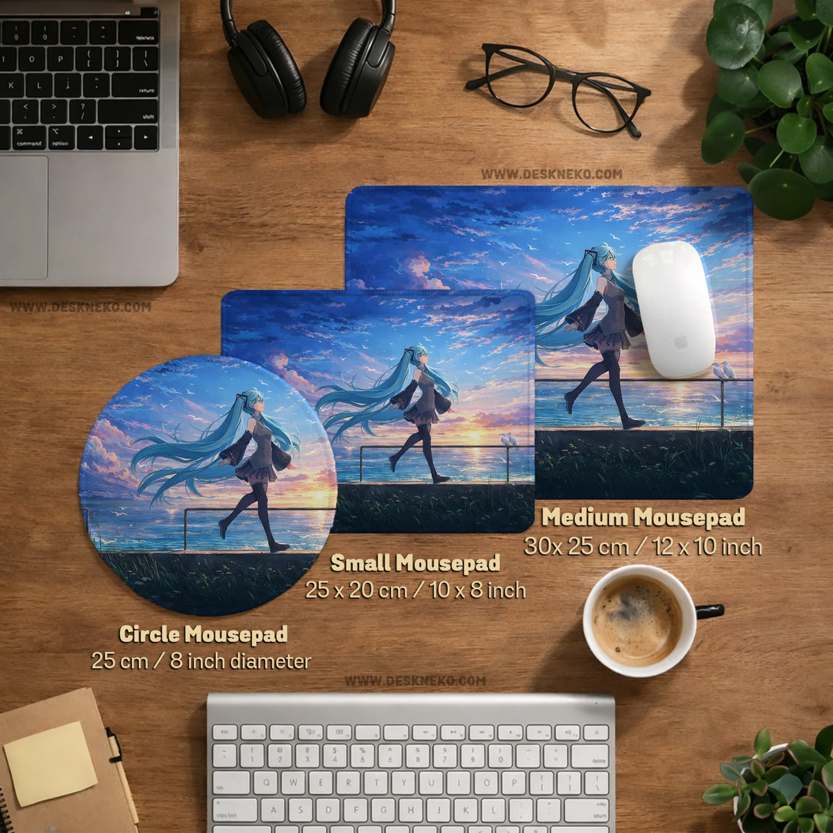Anime girl landscape