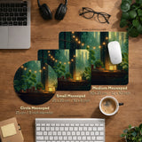 Lofi aesthetic desk mat mousepad