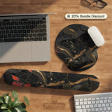 Koi waves desk mat
