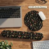 Woodland pattern wrist rest