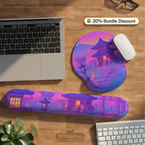 Pastel sakura anime mousepad