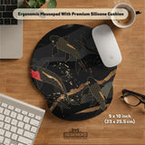 Koi waves desk mat