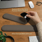 Cocoa ergonomic mousepad / keyboard wrist rest