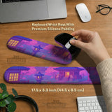Pastel sakura anime mousepad