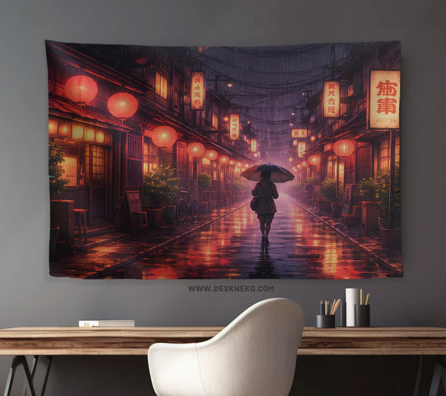 Lofi Anime Street - Deskneko