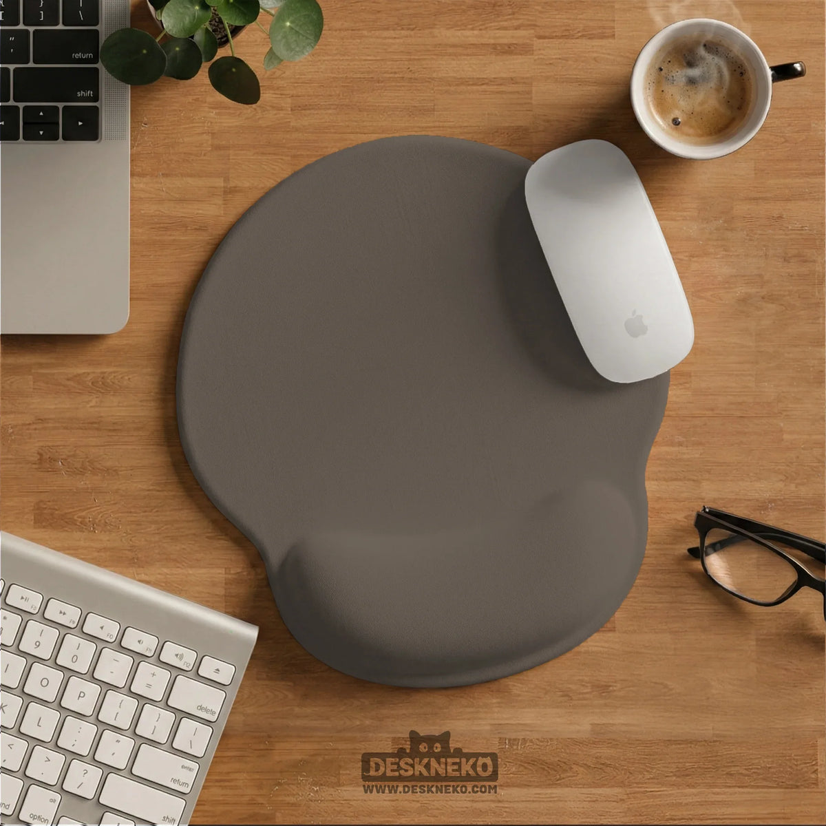 Cocoa ergonomic mousepad / keyboard wrist rest