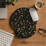 Woodland pattern wrist rest
