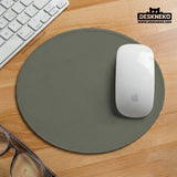 Eucalyptus ergonomic mousepad, sage green wrist rest desk setup