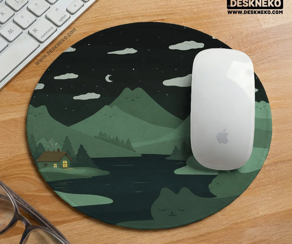 Ergonomic Mountain Mousepad and Keyboard Wrist Rest - Deskneko