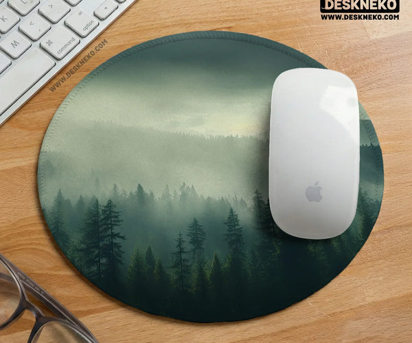 Forest Green Ergonomic Mousepad & Wrist Rest - Deskneko