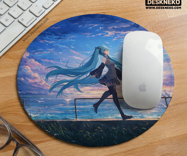 Anime Girl Landscape - Deskneko