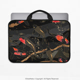 Koi waves laptop sleeve