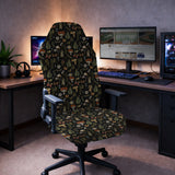 Woodland pattern desk chair cover