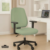 Soft sage green office chair cover