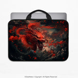 Red dragon laptop sleeve & bag