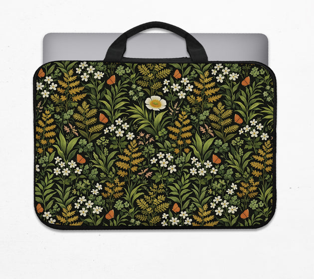 Wildflower laptop sleeve & bag