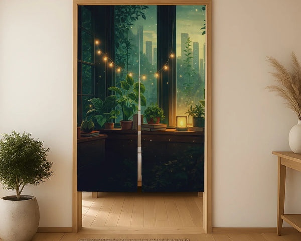 Lofi cozy noren door curtain