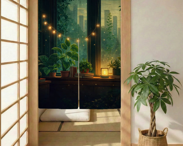 Lofi cozy noren door curtain