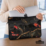 Koi waves laptop sleeve