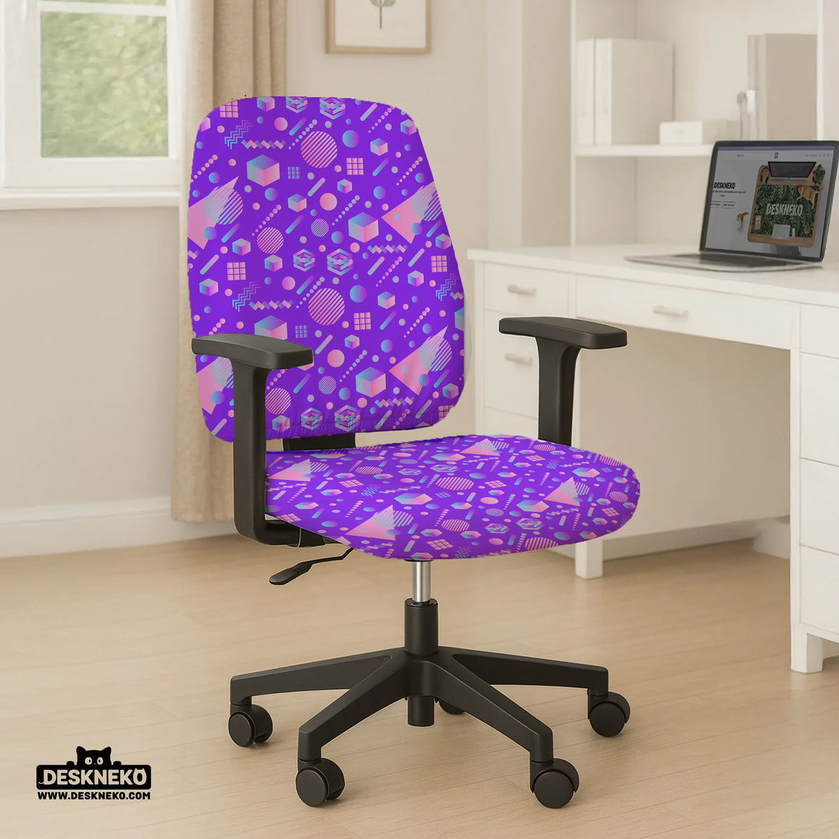 Geometric chair cover