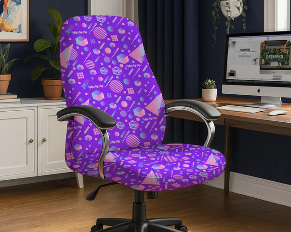 Geometric chair cover