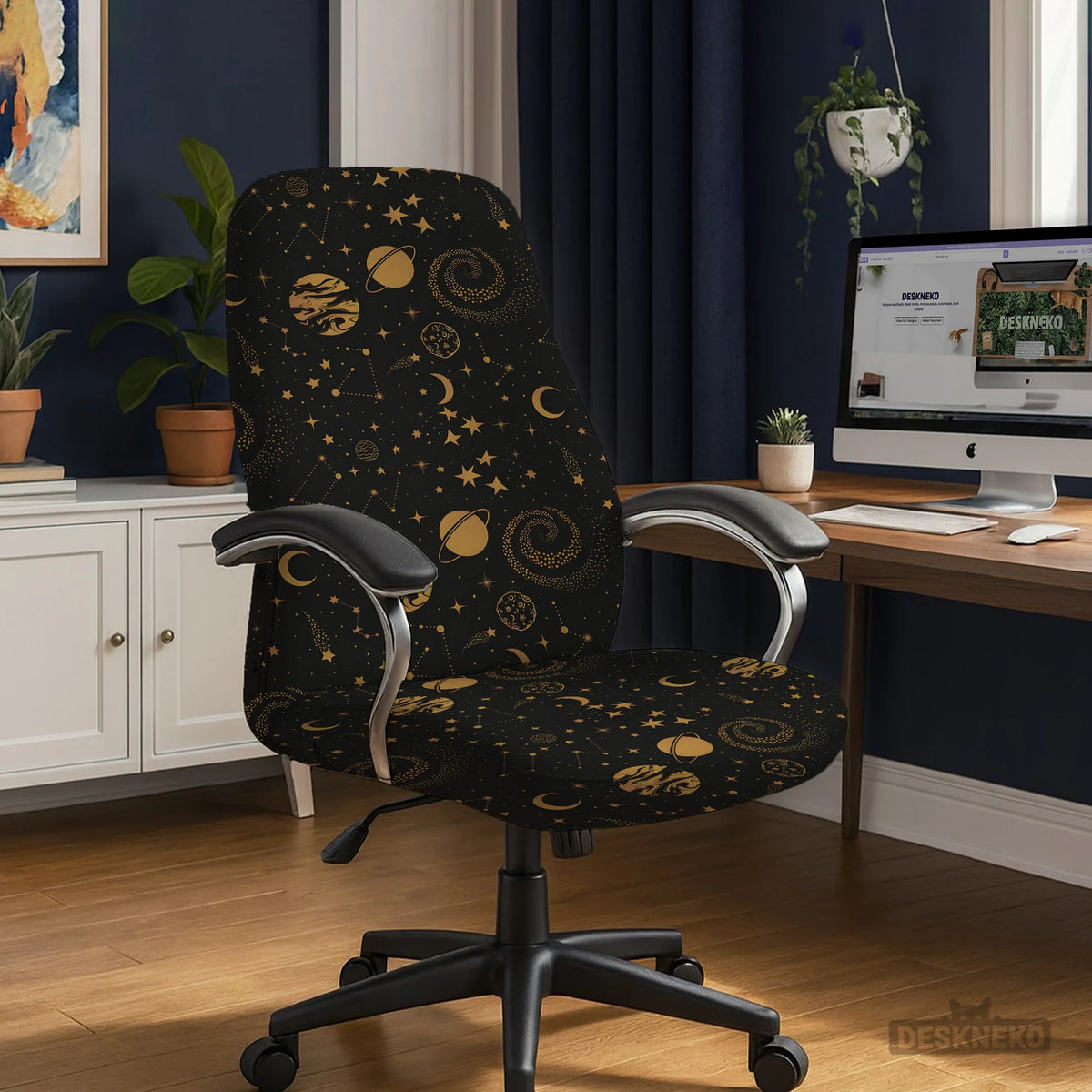 Celestial chair cover