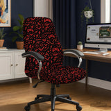 Red gaming chair cover