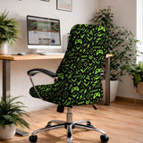 Neon gaming chair cover