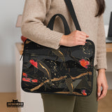 Koi waves laptop sleeve