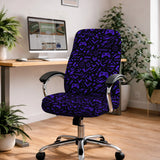 Purple chair cover