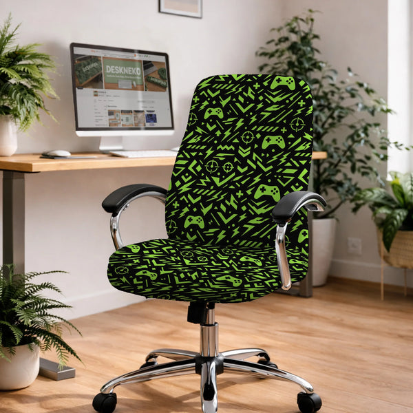 Neon Gaming Chair Cover - Deskneko