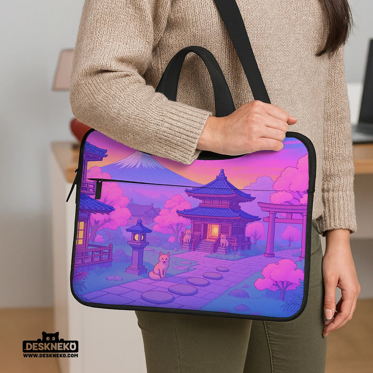 Kawaii anime laptop sleeve & bag
