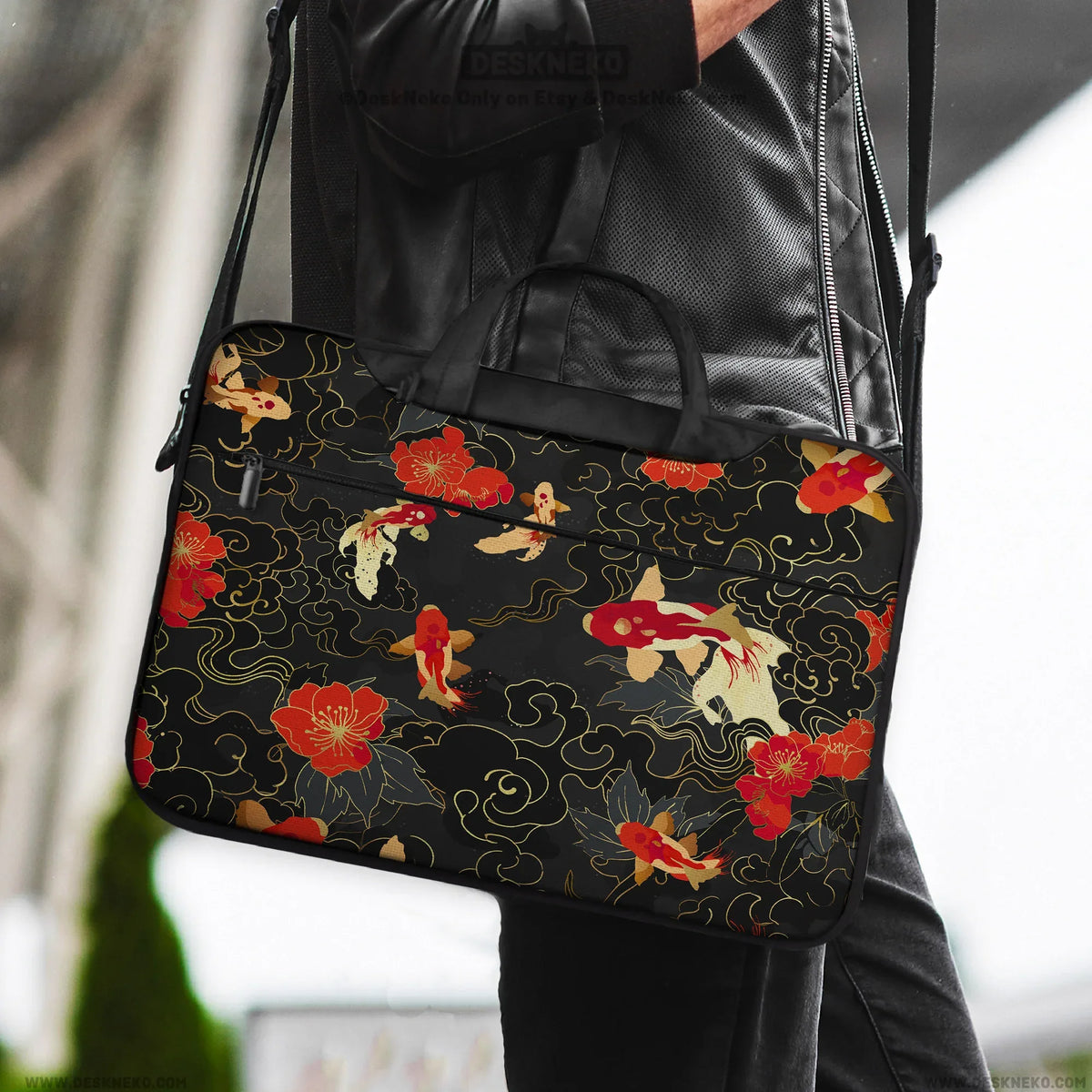 Koi fish laptop sleeve & bag