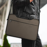 Cocoa laptop sleeve case, minimalist padded notebook cover