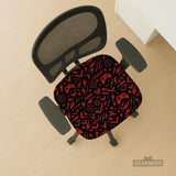 Red gaming chair cover