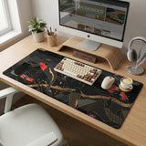 Koi waves desk mat