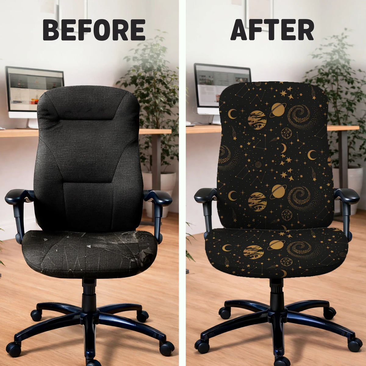 Celestial chair cover